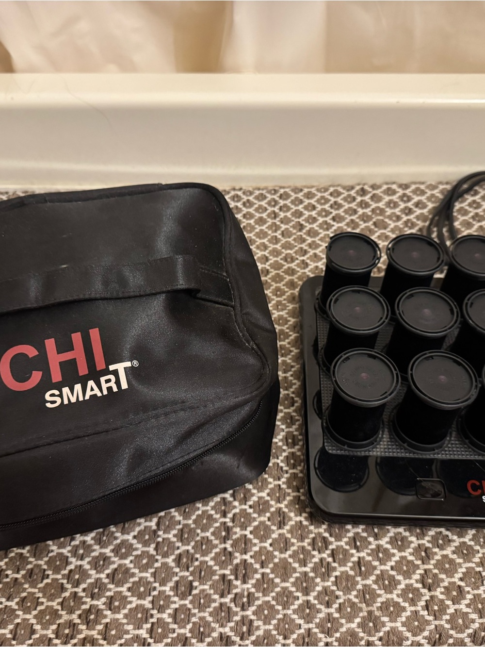 CHI SMART Electric Hot Roller Set with Travel Case